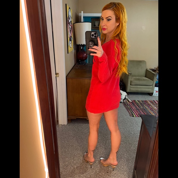 Rare vintage Betsey Johnson sweater dress size small - Picture 4 of 5